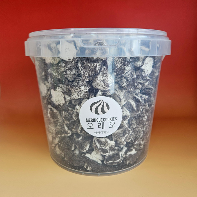 5L 초대용량 오레오 머랭쿠키 소분용 벌크 맥주안주 수제쿠키 어린이집 유치원 간식 선물용 답례품 얌얌디저트, 1개, 5000L