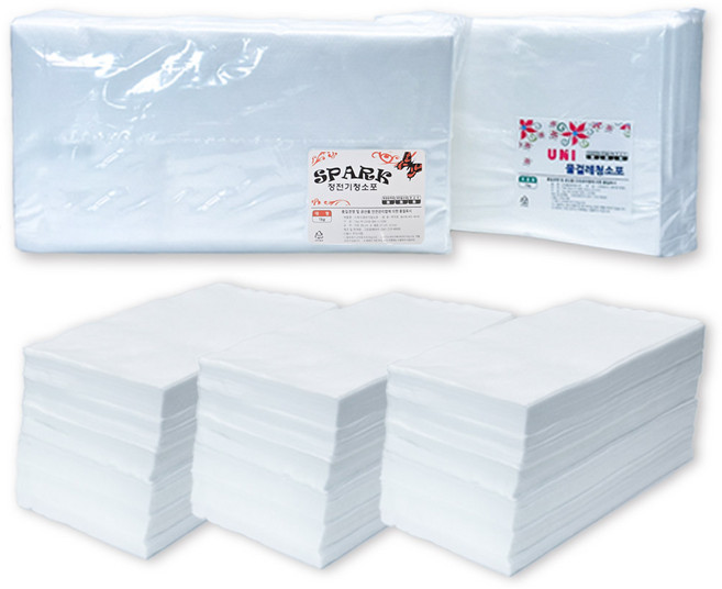 UNI 물걸레 정전기청소포 표준형 대형, 360개