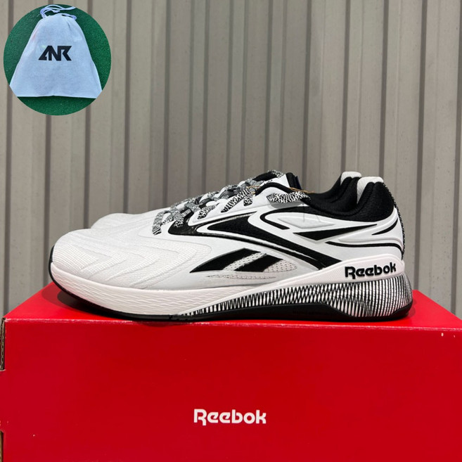 리복 나노X5엣지 크로스핏화 운동화 신발 화이트블랙 에이엔알ANR 파우치증정 RN110326