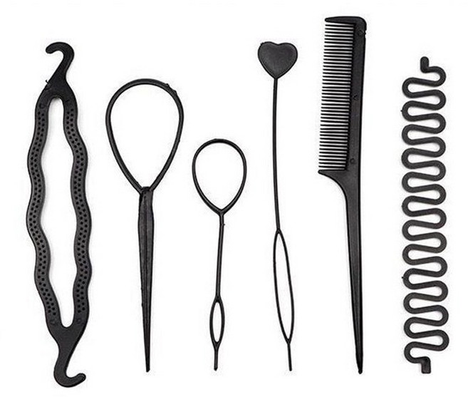 유유성안 올림머리 가이드 6종 헤어가이드스틱