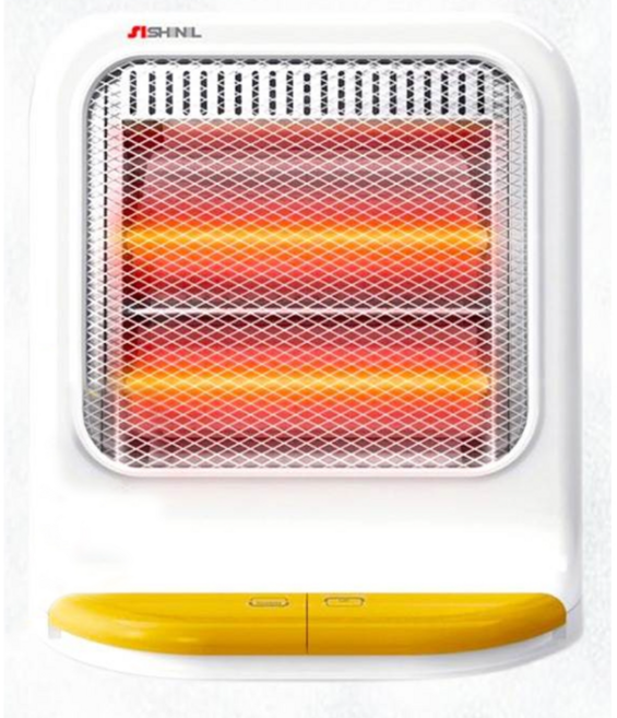 신일 풋터치 2단할로겐 전기히터, 혼합 색상, SHE-900HK