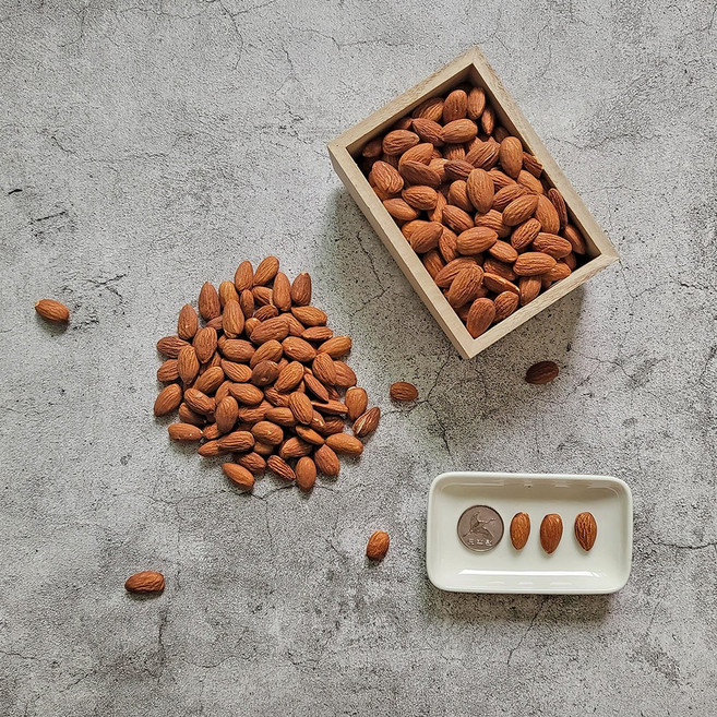 우리바다자연식품 구운아몬드 1kg 무첨가, 1개