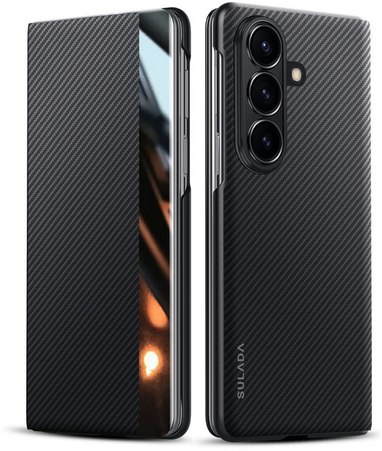 하이엑스 갤럭시 Z 폴드 고강도 케블라 마그네틱 맥세이프 카드수납 힌지보호 풀커버 휴대폰 케이스