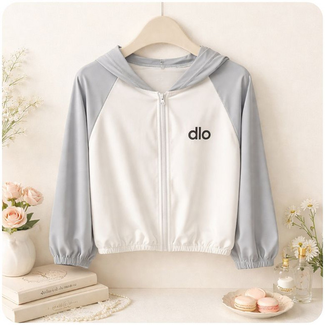 학생 주니어 안타요 후드 해빛 차단 자외선 차단 후드 집업 레쉬가드 바람막이 110-160