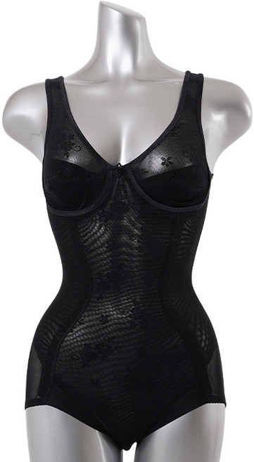 캐리루시 이중 브라컵 체형보정 바디슈트 올인원