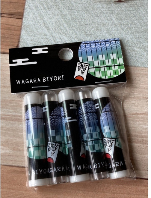 WAGARA BIYORI 和風鉛筆增長器 輔助器, 1個, 4.筆蓋-義勇, 義勇, 筆蓋