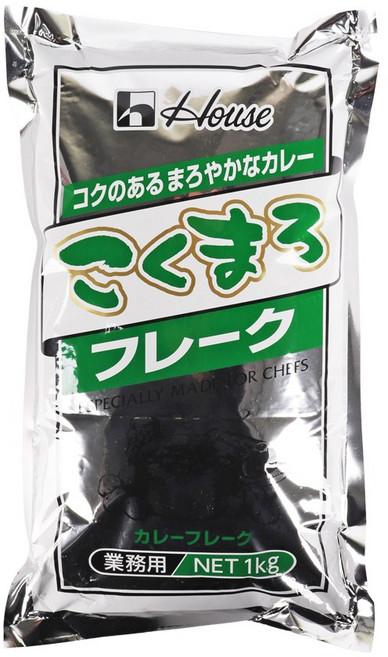 하우스 코쿠마로 카레 후레이크, 1kg, 1개