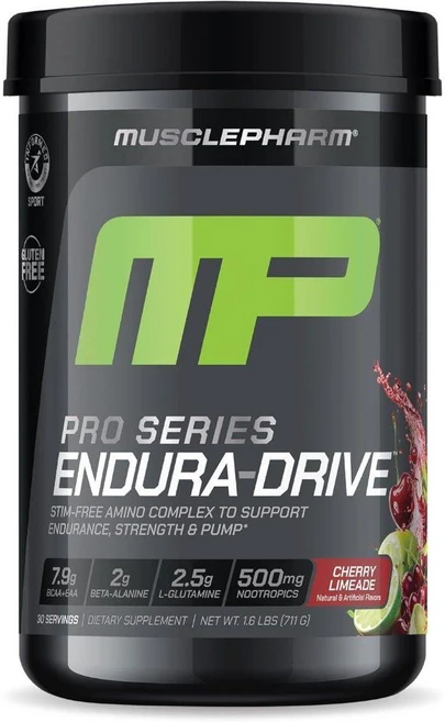 머슬팜 프로시리즈 엔듀라 드라이브 파우더 체리 라임에이드맛 Endura-Drive 711g, 1개 - 쿠팡