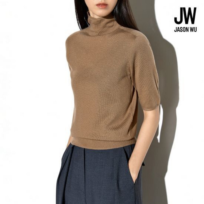 제이슨우 Elva 캐시미어 홀가먼트 하프슬리브 터틀넥 3종 [런칭 가격 79 900원]