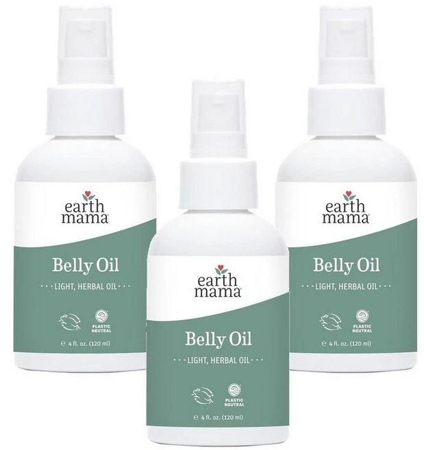 어스마마 벨리 오일 칼렌듈라 스킨 케어 모이스처라이저 오일 120ml, 3개 - 쿠팡