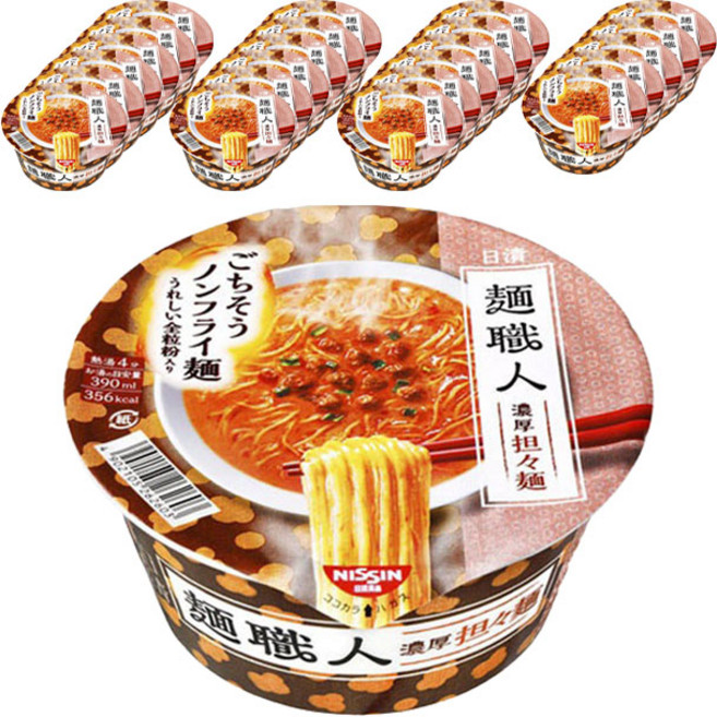 닛신 면장인 진한 탄탄면, 24개