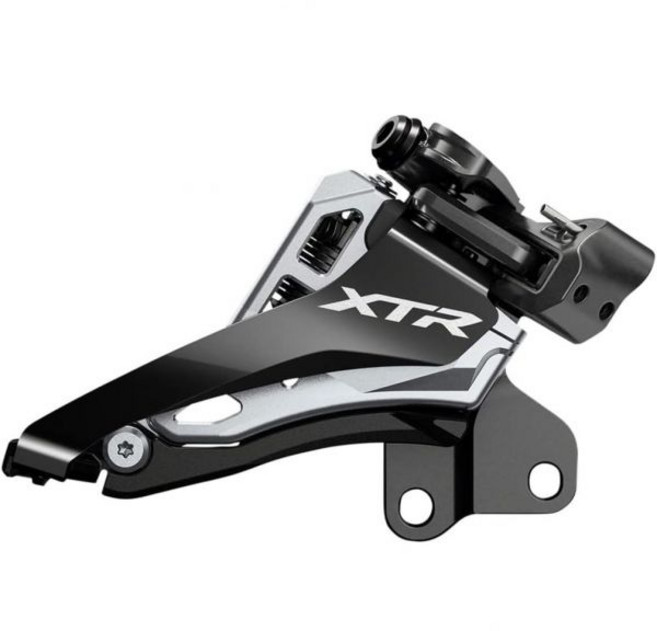 시마노 XTR M9100 앞 자전거 2x12 속도 데라유르, E Direct Mount, 1개