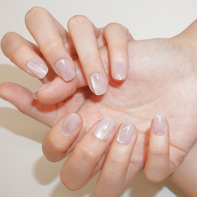 핑거힐 핑거프레스 네일팁 글로우 XS, 1개, 01.피치라이트