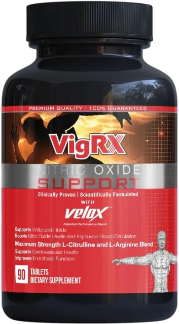 비그알엑스 산화질소 지원 일산화질소 보충제, 1개, 90정 - 쿠팡