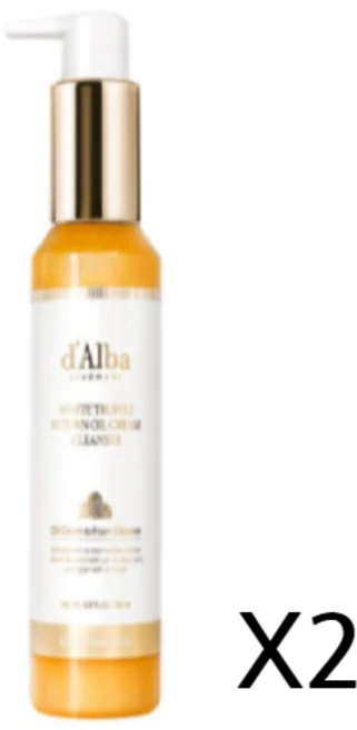 달바 화이트 트러플 리턴 오일 크림 클렌저, 150ml, 4개 - 쿠팡