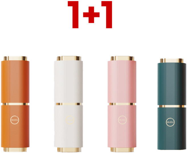 1+1 라이프핵 고급 칫솔케이스 칫솔통 양치통세트, 화이트, 그린