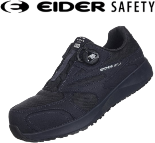 [매장정품]아이더세이프티 작업용 안전화 남색 다이얼 경량 현장신발 4인치 남성 운동화
