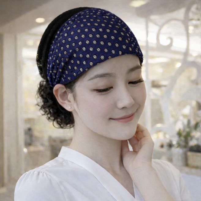 SODAM 보리 두건모자 주방모자 여름 망사모자 망사형 위생모자