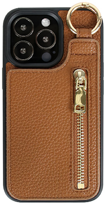 오엔이 지퍼 핸드그립 포켓 핸드폰 케이스