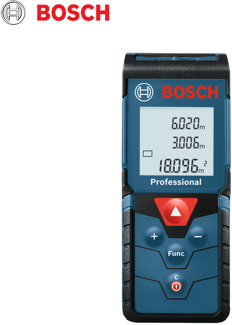 보쉬 GLM40-12 레이저거리측정기 면적 체적측정가능 40m 측정 레이저줄자, 1개