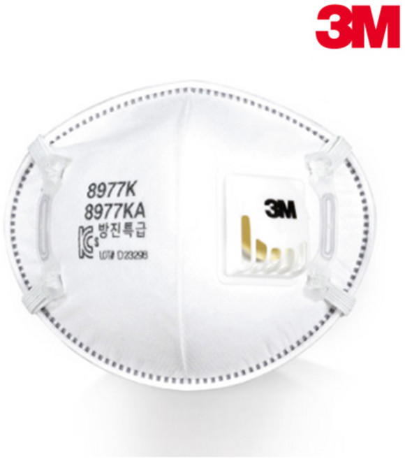 3m 마스크 특급 방진마스크 8977K 1box(10개), 1개