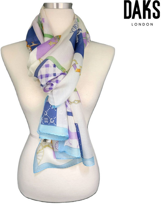 [정품] 닥스 실크 롱 스카프 SKO037 {균일가 딜}