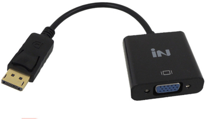 인네트워크 DisplayPort to VGA(RGB) 컨버터 [IN-DPV15] INV025, 1개