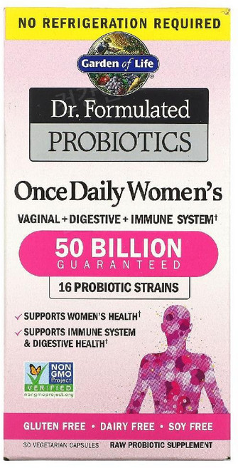 가든오브라이프 프로바이오틱스 유산균 500억 30캡슐 남성용 락토바실러스 비피도박테리움, 30정, 1개