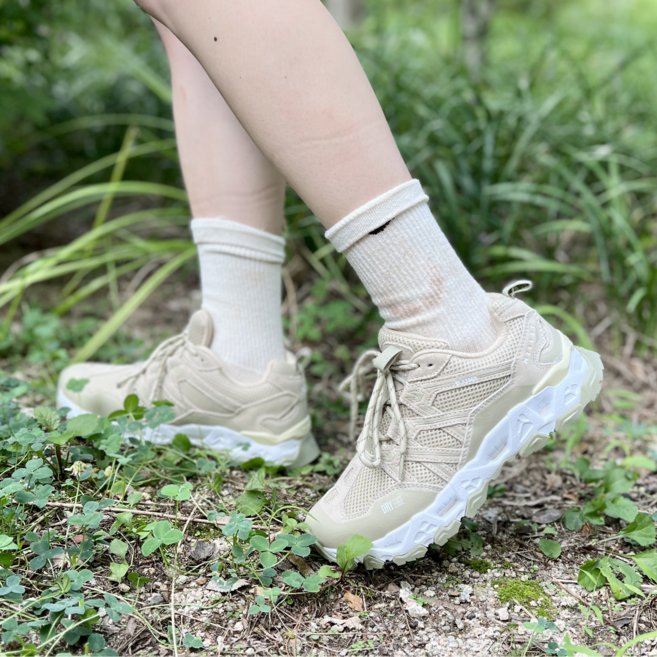 밀레 LRSM 엘라스모 방수 트레킹화 여성 여자 등산화 워킹화 트래킹화 트레일 하이킹 베이지