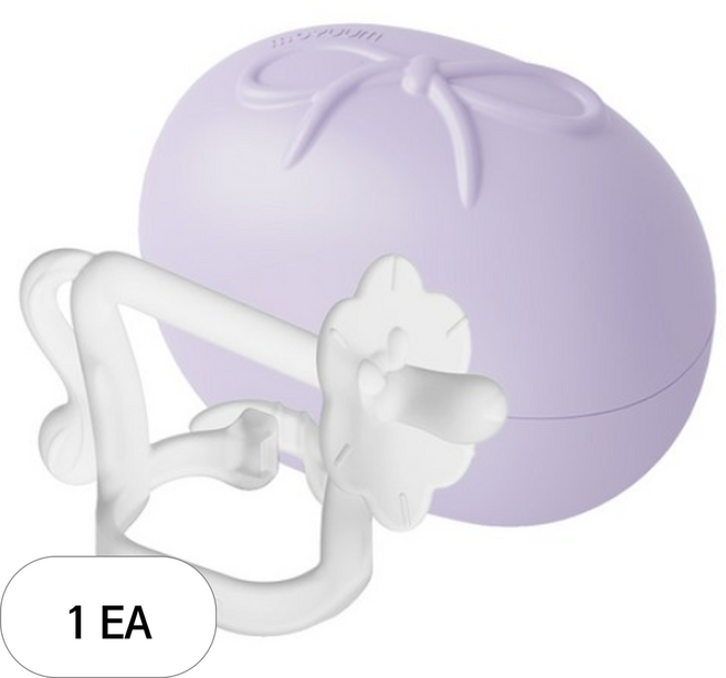 모윰 유아용 스타터 사자 치발기 세트, 치발기 + 케이스, 퓨어네츄럴, 1세트