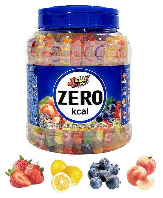 제로 칼로리 젤리스트우로 젤리, 1개, 1.351kg