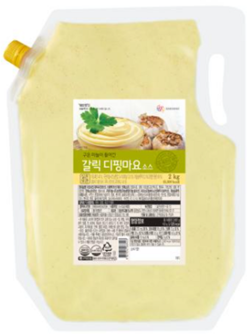 쉐프원 갈릭 디핑마요소스, 3개, 2kg