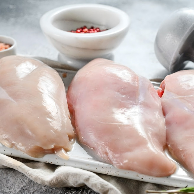 케이원푸드 냉동 닭가슴살, 1kg, 2개