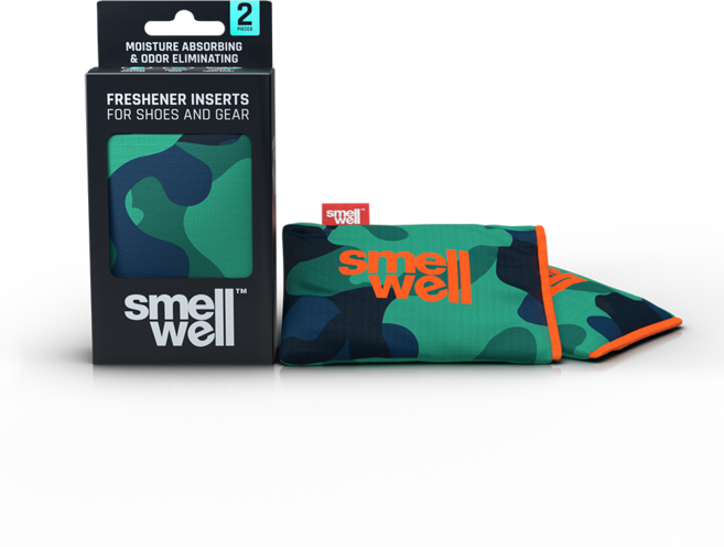 스웨덴 스멜웰 파우치 신발 탈취제 운동화 구두 냄새제거, 4. 그린 카모, 1개