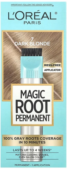 로레알 매직 루트 퍼머넌트 7 다크 블론드 1회 사용분 LOE-16450 - 쿠팡