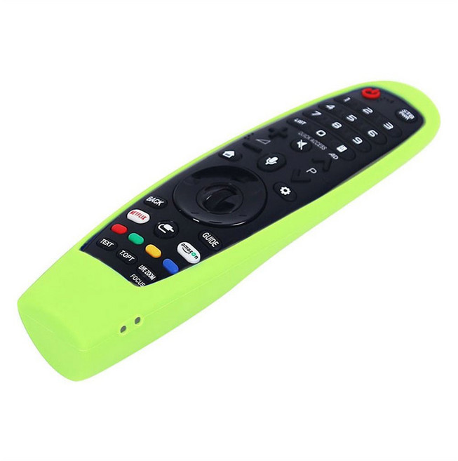 LG TV용 보호 실리콘 케이스 AN MR600 650 DIY MR18BA MR19BA 리모컨 커버 충격 방지 세척 가능한 원격 MR 18 커버, [04] -Fluorescent green, 04 -Fluorescent green, 1개
