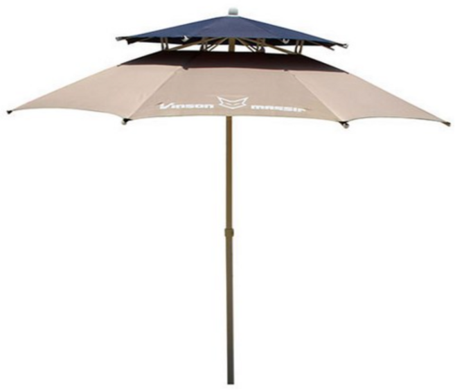 빈슨메시프 투톤 파라솔 일반형 2.4, 베이지