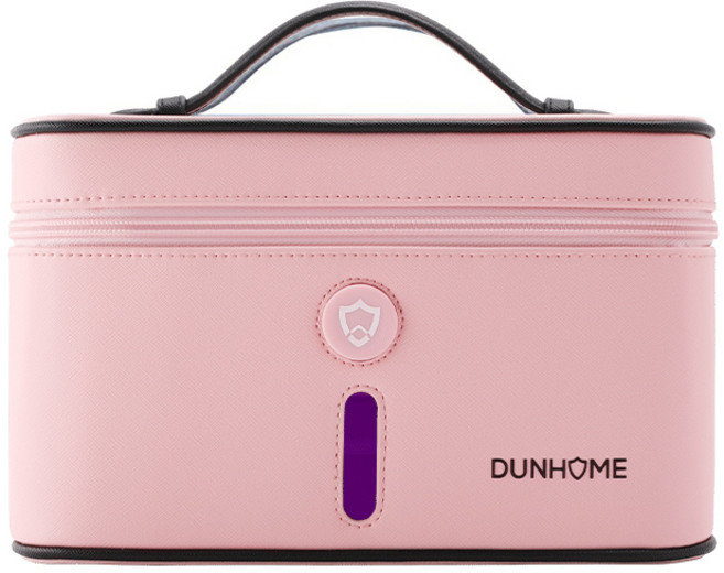 샤오미 장난감살균기 휴대용젖병소독기 쪽쪽이살균기 마스크살균기 살균가방 젖병소독기, 핑크