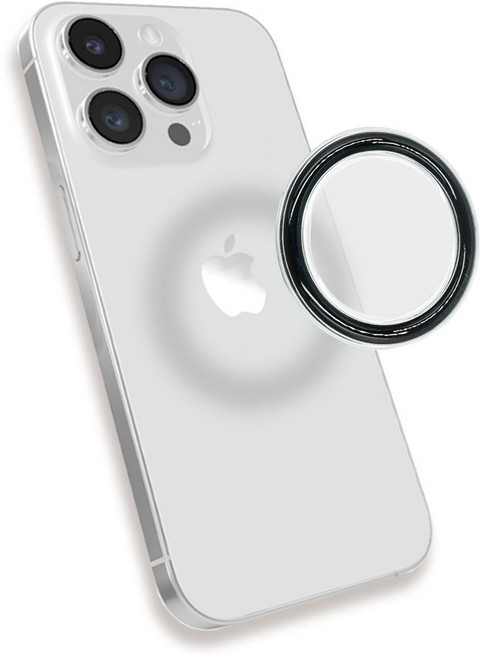 스마트폰 맥세이프 튜브 디스크 그립 톡홀더, 4. 맥세이프 튜브 디스크-블랙, 1개