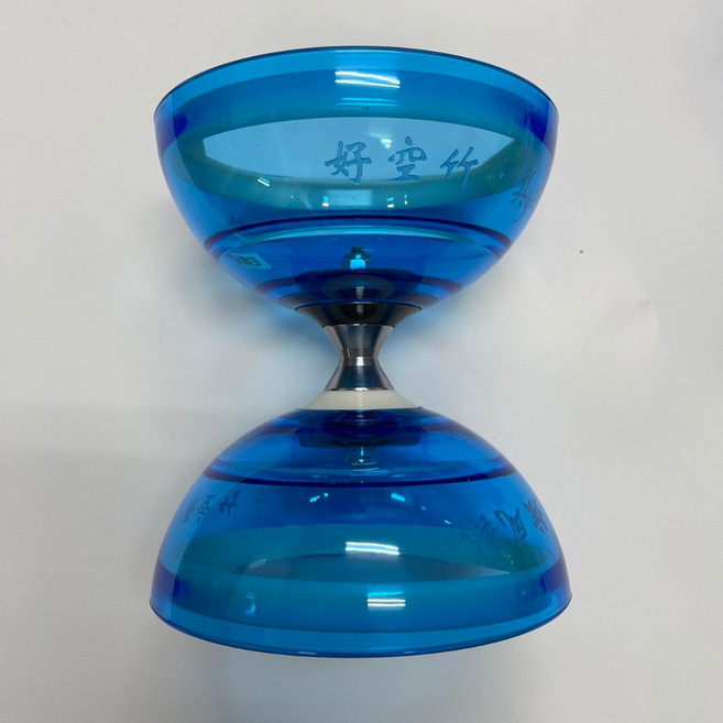 安全學生五軸雙頭比賽級扯鈴, 藍色, 1個