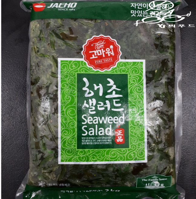 바로먹는 해초샐러드 2kg 미역줄기 다시마 국내산, 1개