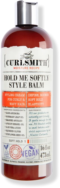 Curlsmith 컬스미스 컬스미스 홀드 미 소프트리 스타일 밤 스타일링 크림 473ml, 1개 - 쿠팡