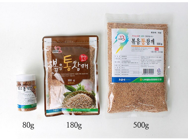 함평 나비골농협 100% 국산 볶음참깨 통참깨, 180g, 1개