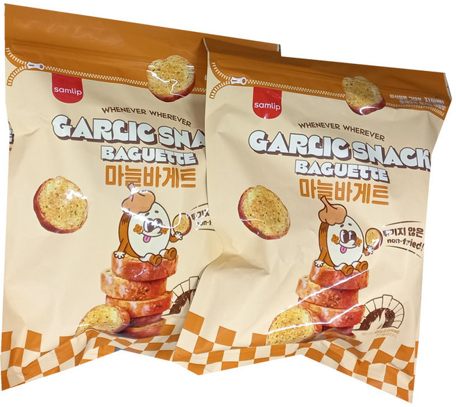 삼립 마늘바게뜨, 2개, 420g