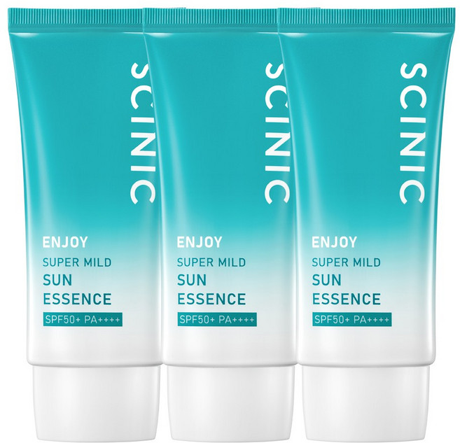 싸이닉 엔조이 슈퍼 마일드 선 에센스 SPF50+ PA++++, 50ml, 3개