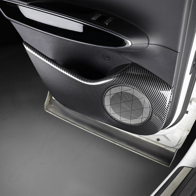 유투카 호환 GV70 페이스리프트 튜닝 도어커버 카본 몰딩 용품, 2열 2P [도어커버], 기타