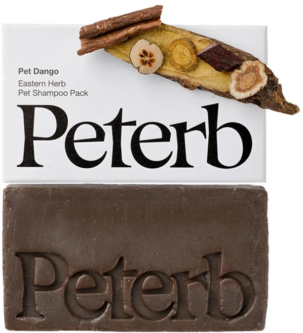 페터브 펫당고 한방 샴푸팩 저자극 강아지 비누 산책 후 아토피 목욕 발사탕완화 Peterb, 120g, 1개 - 쿠팡