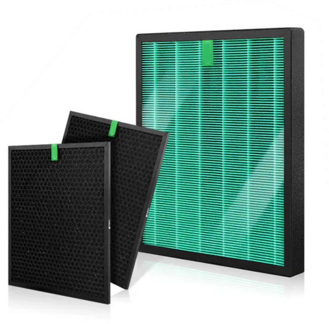 Coway 空氣清淨機濾芯 蜂巢顆粒活性碳濾網, 1個, HEPA抗菌濾芯