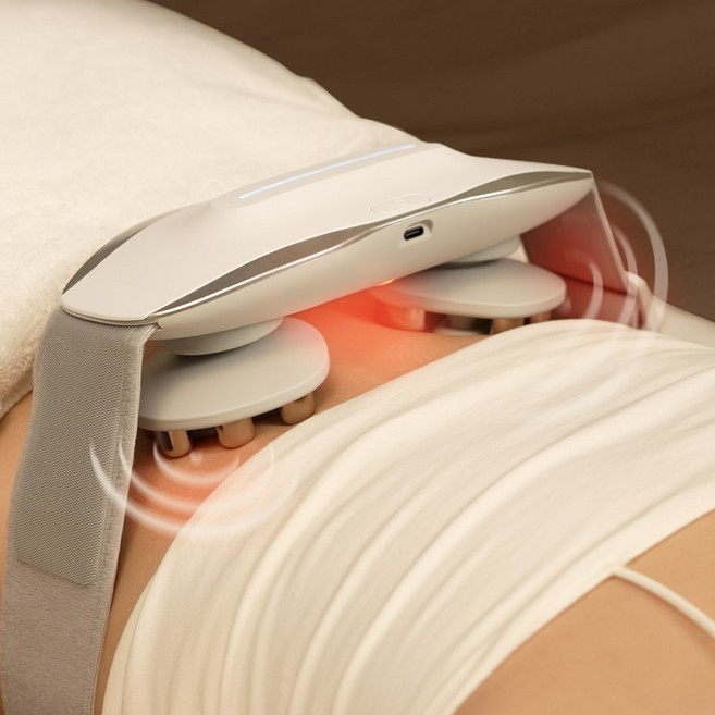 [슬룸 정품] 슬룸 허리편한케어 마스터 EMS TENS 온열 무선 허리 안마기 마사지기, 1개, SL24EQ02