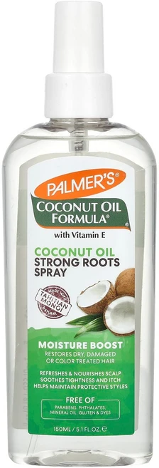 파머스 코코넛 오일 포뮬러® 비타민 E 함유 스트롱 루츠 스프레이 모이스처 부스트 150ml (5.1 fl oz) PAL-03510 - 쿠팡